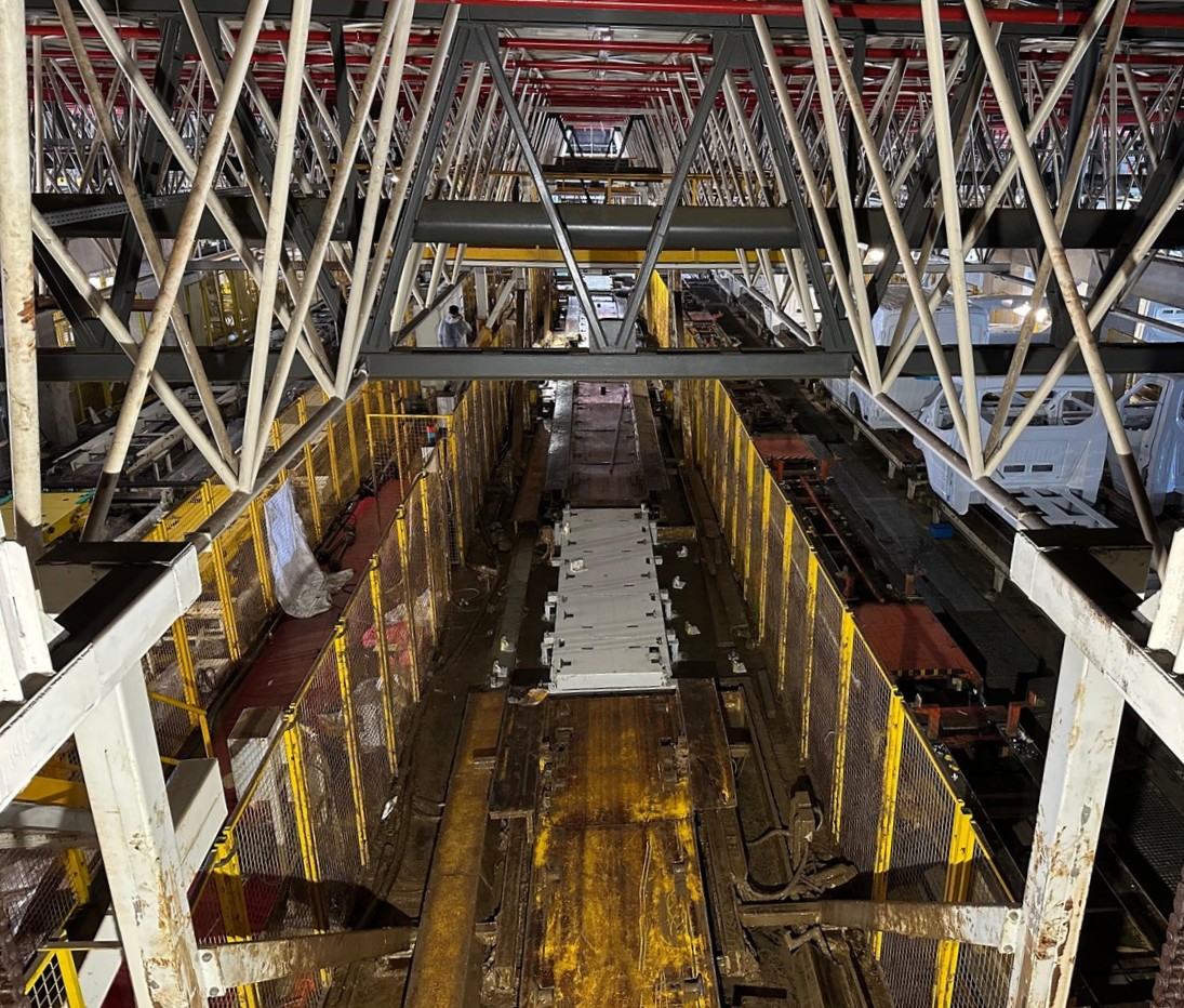 Ford Otosan Gölcük WAX hattı konveyör projesi